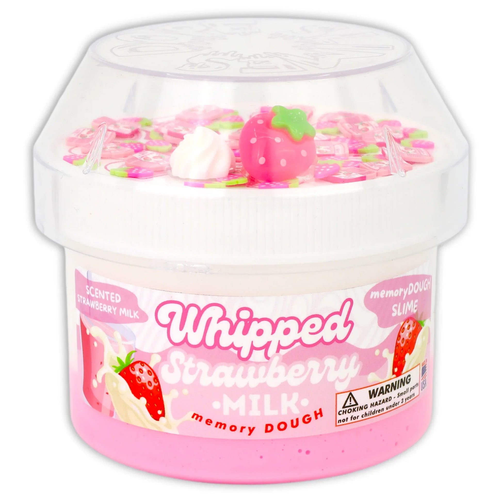 Whipped Strawberry Milk Dope Slime - - Accessories