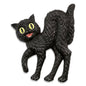 Retro Halloween Paper Mache Black Cat Wall Decor - - Fall & Halloween