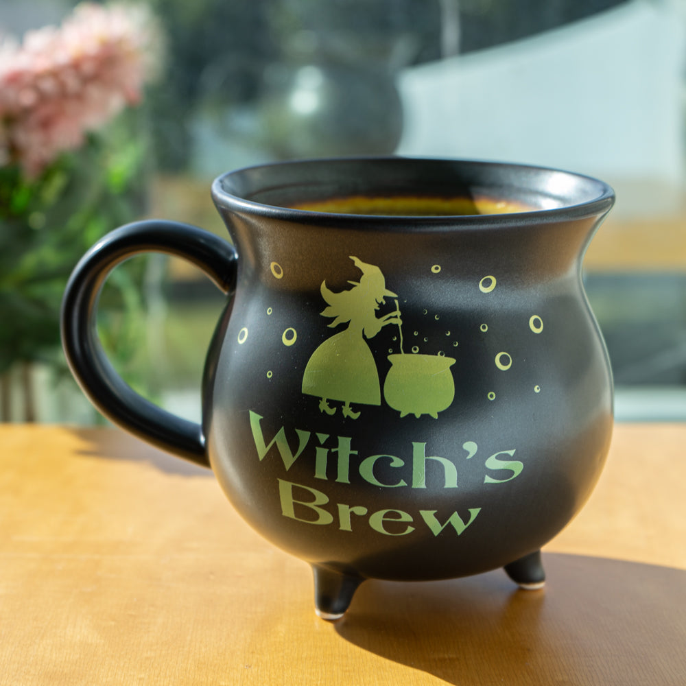 Witch's Brew Cauldron Mug - - Mugs
