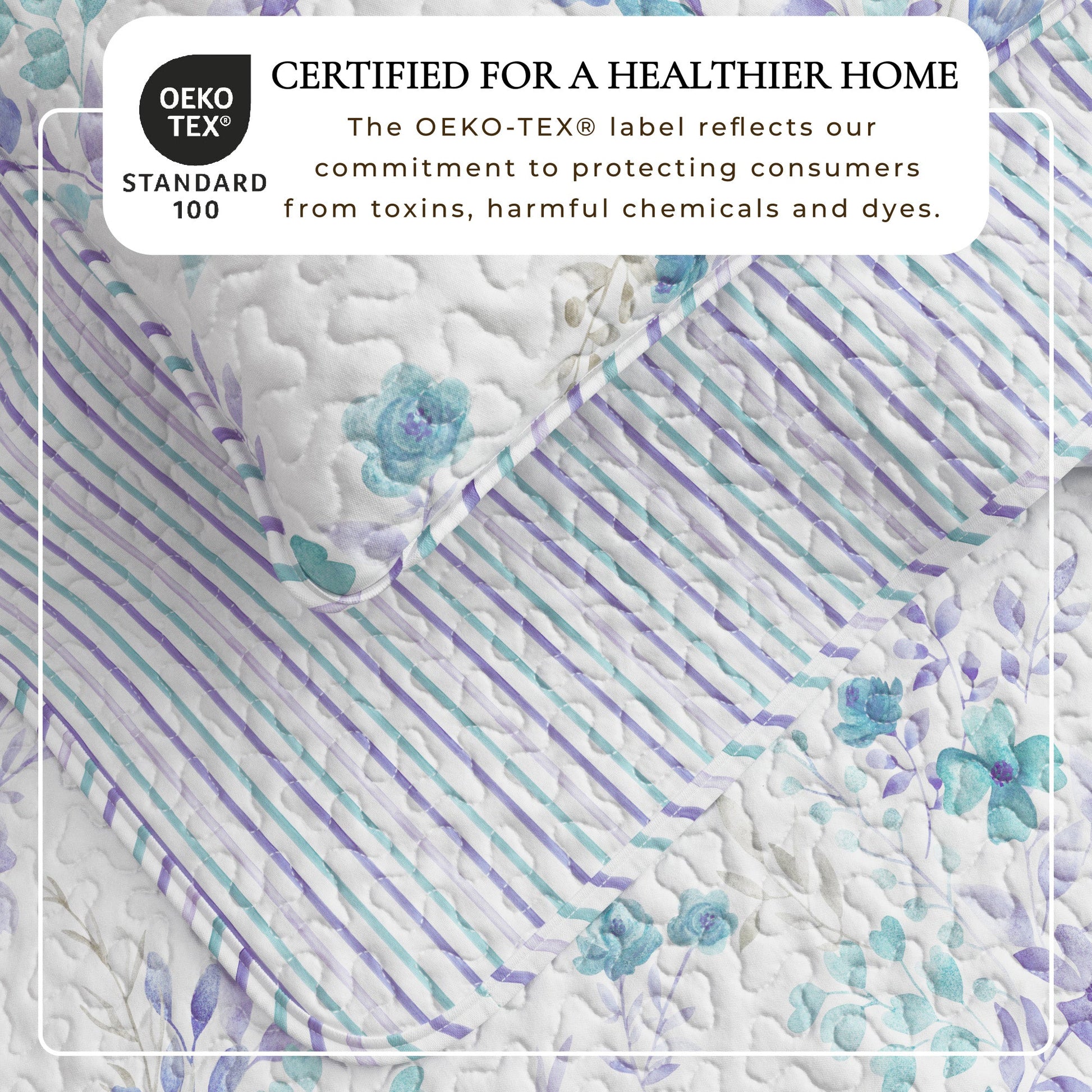 April Morning Floral Quilt Set - - Quilts