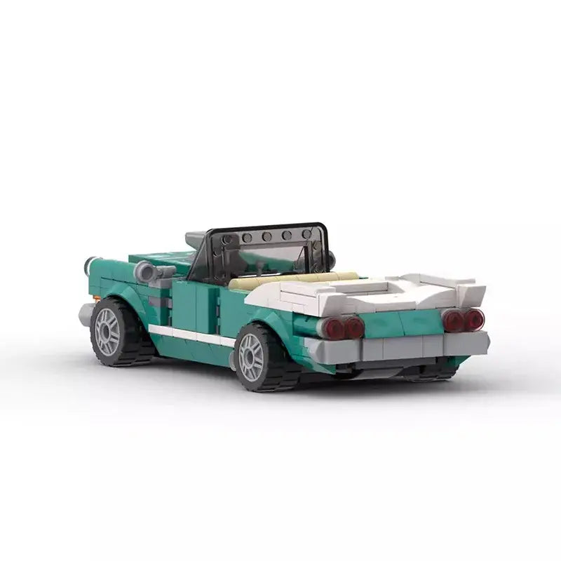 Vintage Car Blocks Bricks Toys