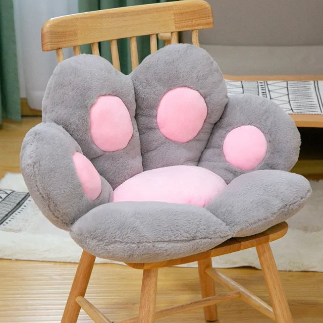 Fluffy Bear Paw Cushion