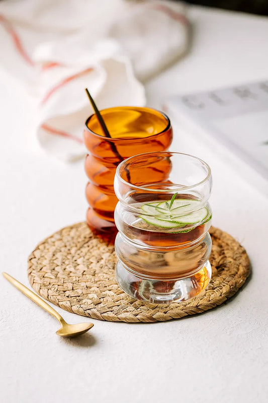 Handmade Heat-Resistant Glass Cups - Kia Day Design
