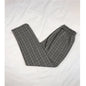Women Streetwear Plaid Pants - Light Gray -