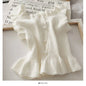 Women's Knitted Tank Top - One Size b white -