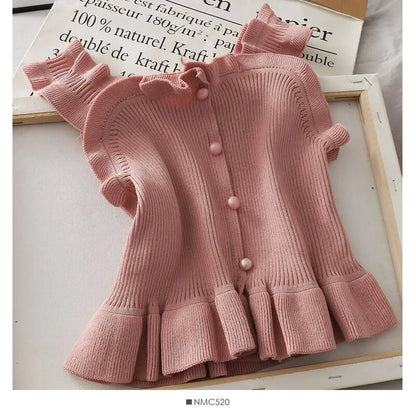 Women's Knitted Tank Top - One Size b pink -