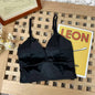 Women's Knitted Tank Top - One Size e black -