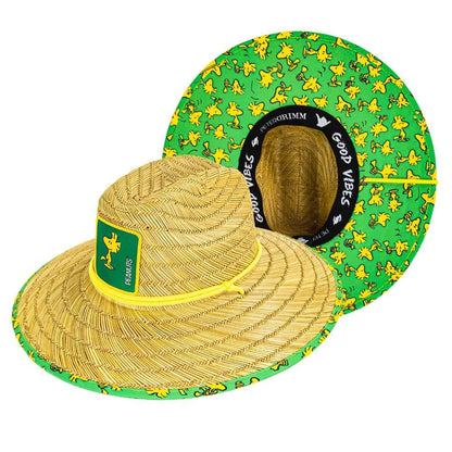 Peter Grimm Peanuts Woodstock LG - Rye Straw Lifeguard Hat- HatCountry- {{Product type}}