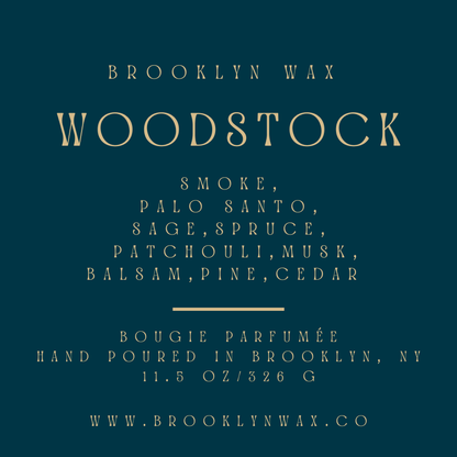 Woodstock Candle 11.5oz- Brooklyn Wax- {{Product type}}
