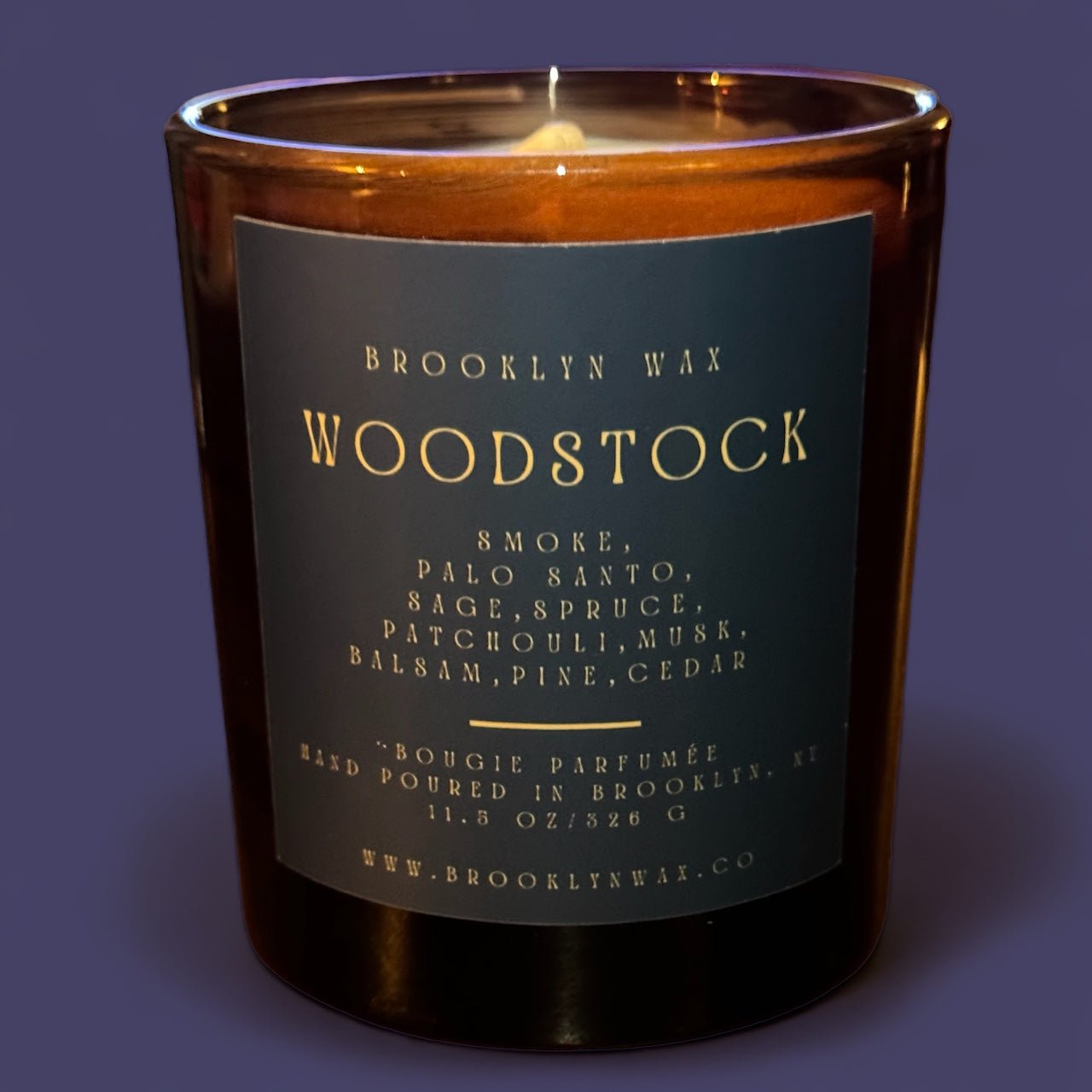 Woodstock Candle 11.5oz- Brooklyn Wax- {{Product type}}