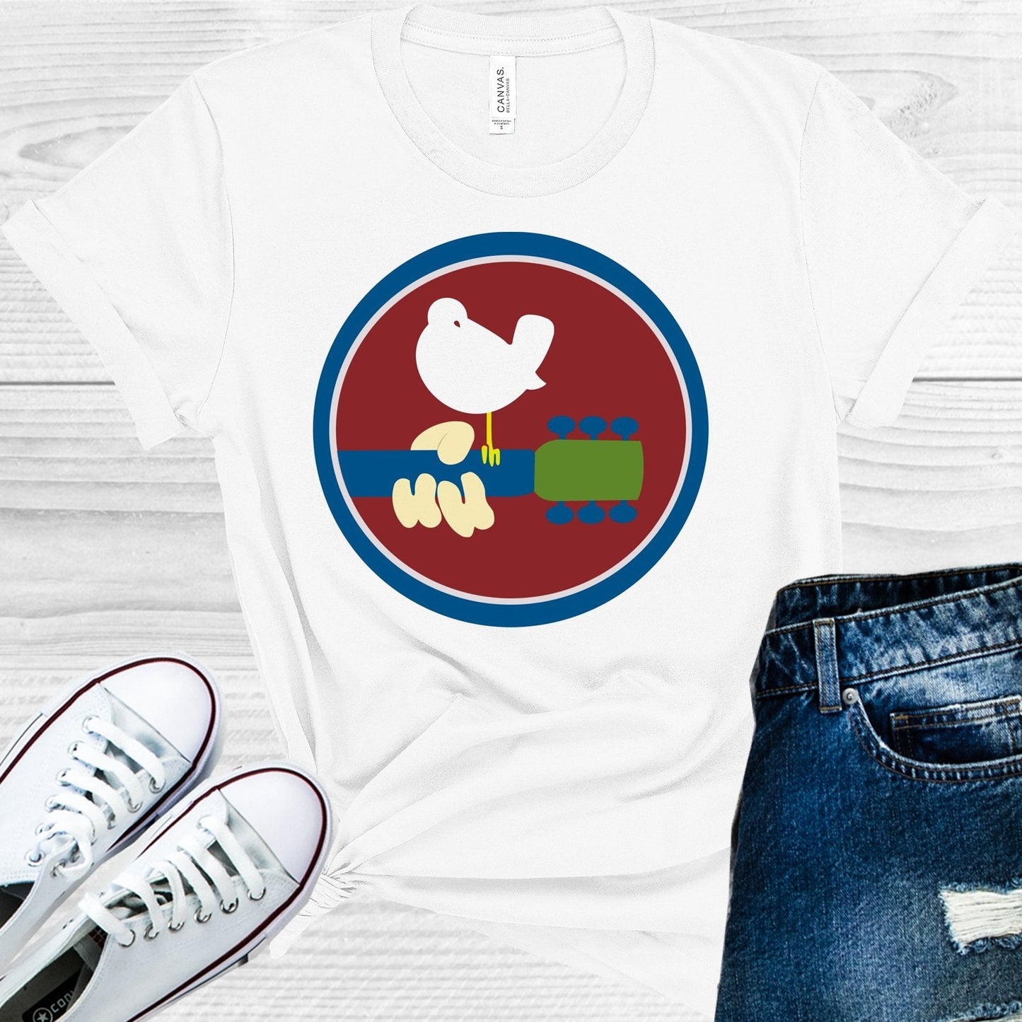 Woodstock Graphic Tee- Anchored Grace Boutique- {{Product type}}