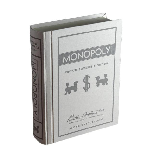 WS Game Company - 'Monopoly' Vintage Bookshelf Edition - - Books & Games