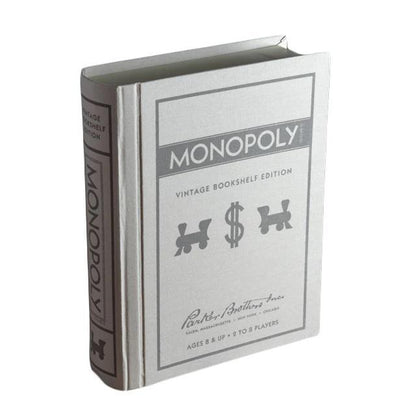 WS Game Company - 'Monopoly' Vintage Bookshelf Edition - - Books & Games