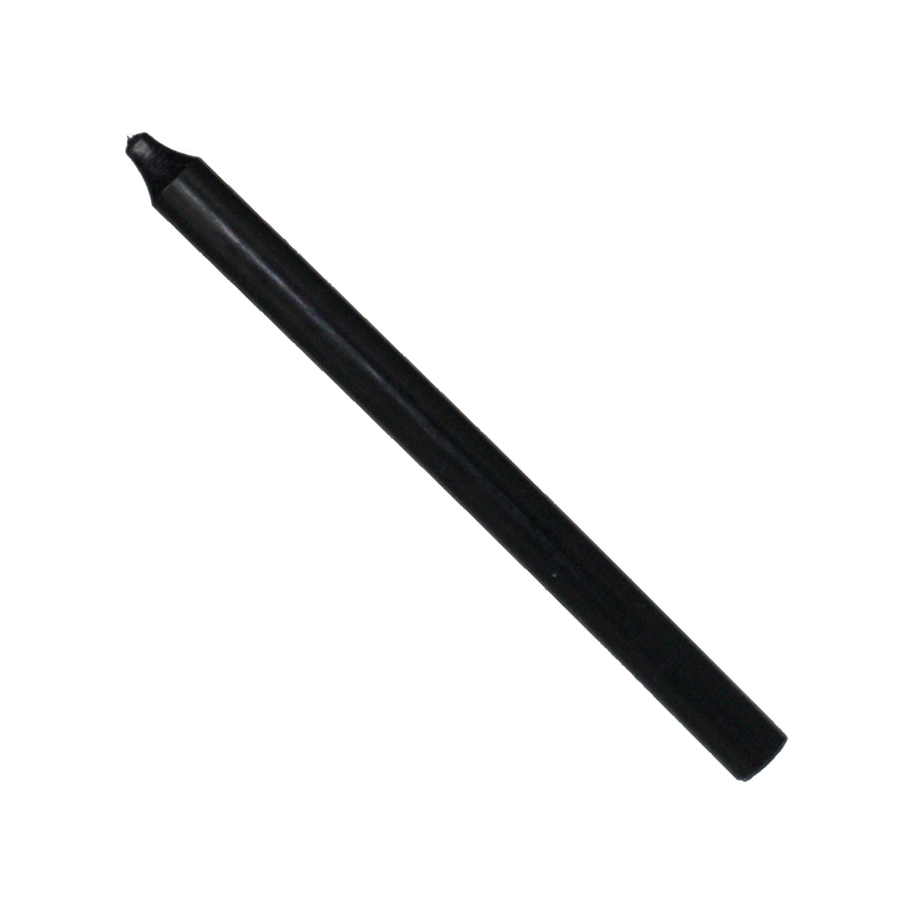 Rustic Taper Dinner Candle - 12 Inch Black - Default Title - Home & Living >> Candles >> Taper