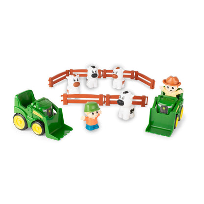 John Deere The Cows Are Out Playset - - Toy Shoppe >> Dolls & Figurines