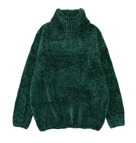 Women's Knitted Pullover Sweater - Kia Day Design