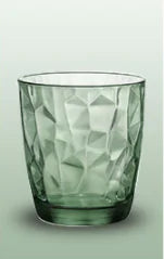Imported Colorful Diamond Glass Water Cup (No Lid) - Kia Day Design