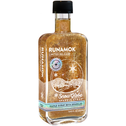 Limited Release Snow Globe Sparkle Syrup - - Food >> Maple >> Syrup