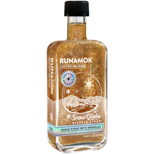 Limited Release Snow Globe Sparkle Syrup - - Food >> Maple >> Syrup