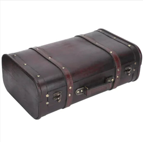 Vintage Wooden Suitcase - Kia Day Design