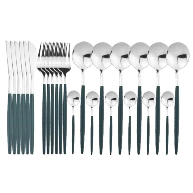 Kitchen Fork Knife Spoon Tableware Set