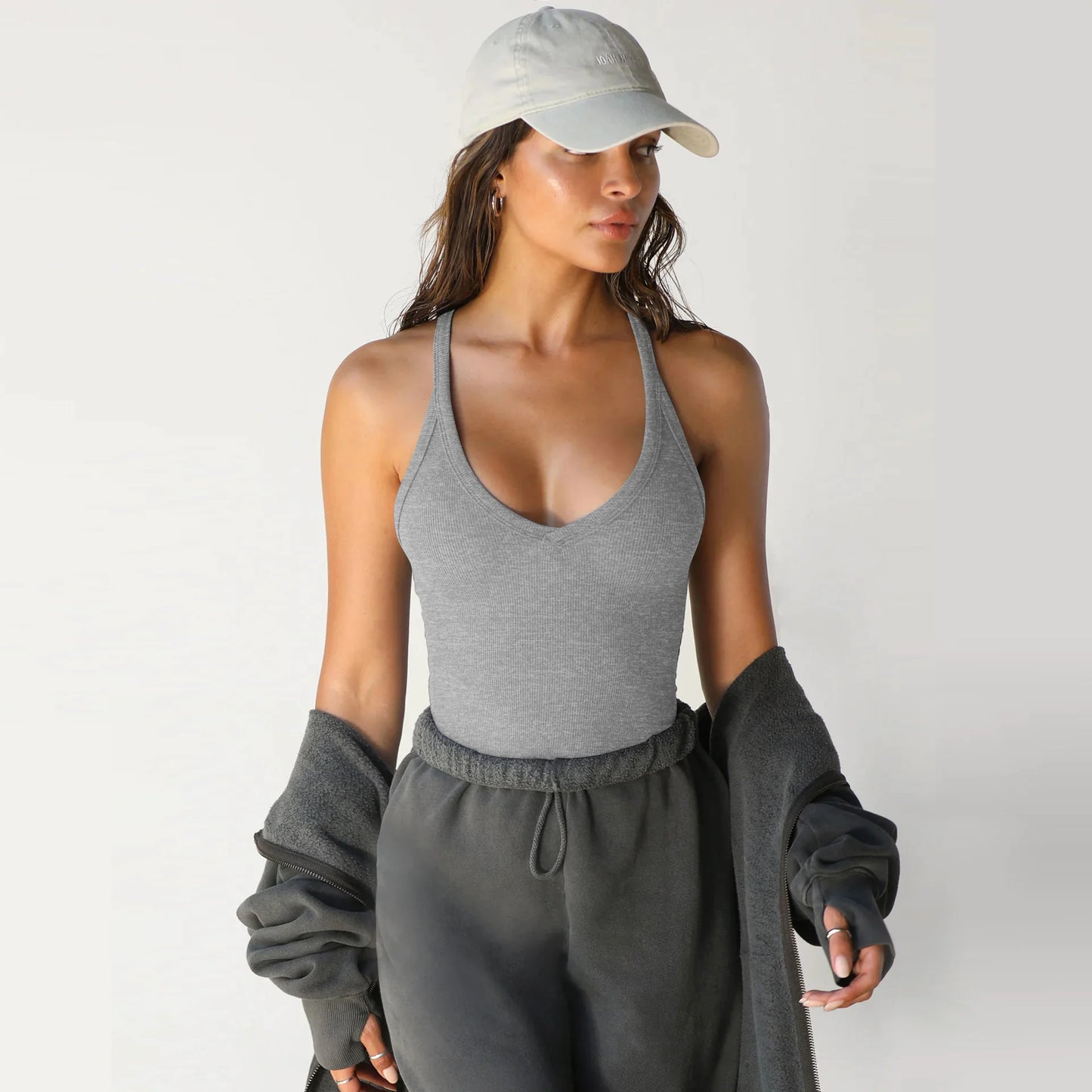 Womens Knitted Slim Top Vest - Kia Day Design