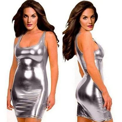 Ladies Form Fitting Sleeveless Dress - Kia Day Design