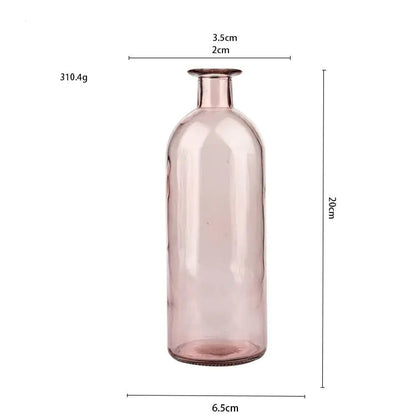 Nordic Glass Flower Vase Decor Kia Day Design