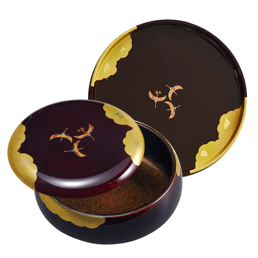 Black Lacquered Dinner Plates