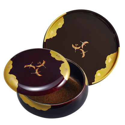 Black Lacquered Dinner Plates