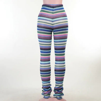 Kelly Striped Knitted Pants