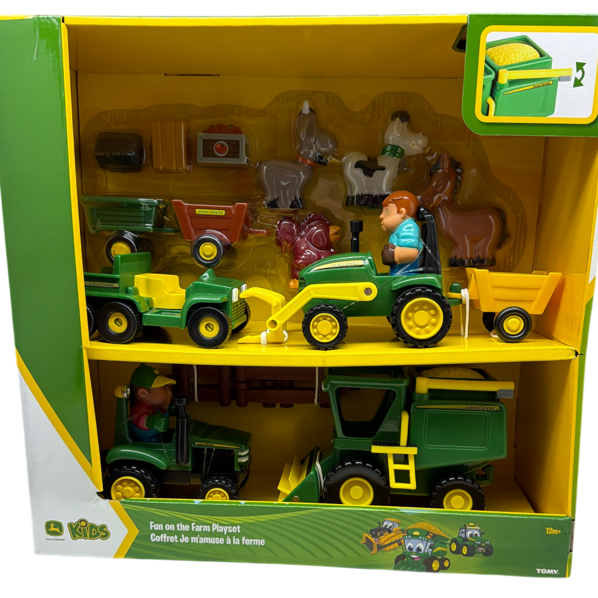 John Deere Fun On The Farm Playset - - Toy Shoppe >> Cars and Trucks