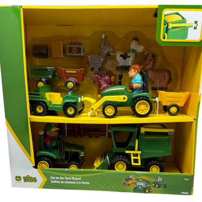 John Deere Fun On The Farm Playset - - Toy Shoppe >> Cars and Trucks