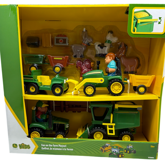 John Deere Fun On The Farm Playset - - Toy Shoppe >> Cars and Trucks