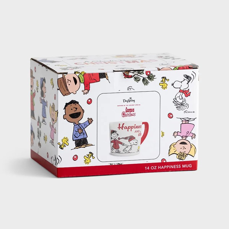 Snoopy Happiness And Cheer Mug - - Housewares >> Mugs