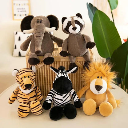 Jungle Animals Stuffed Toys - Kia Day Design