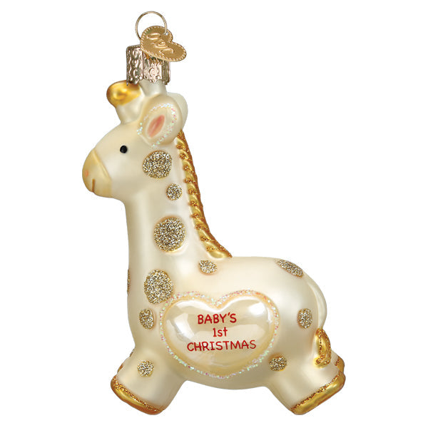 Babys First Christmas Giraffe Ornament - Default Title - Christmas >> Ornaments >> Life's Moments