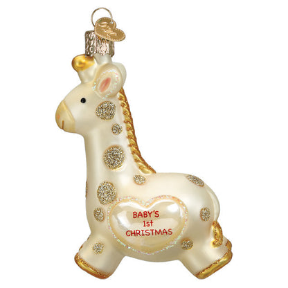 Babys First Christmas Giraffe Ornament - Default Title - Christmas >> Ornaments >> Life's Moments