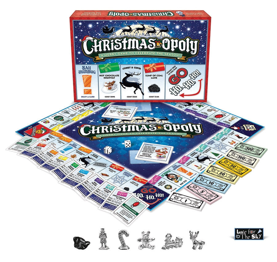 Christmas Opoly Board Game - - Toy Shoppe >> Games