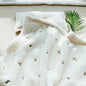 Soft Flannel Baby Blanket for Newborns Olives 125 x 90CM