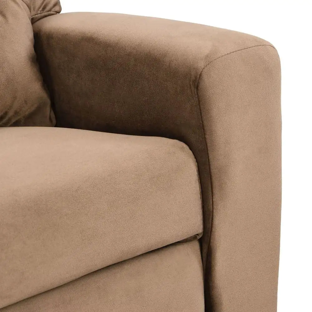 Kids Upholstered Chair With Cup Holder - - chair