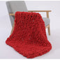Handwoven Chunky Wool Blanket