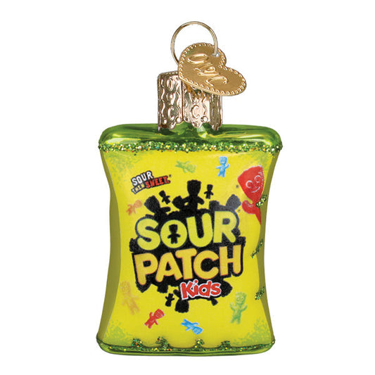 Gumdrop Mini Sour Patch Kids Glass Ornament - Default Title - Christmas >> Ornaments >> Food & Drink