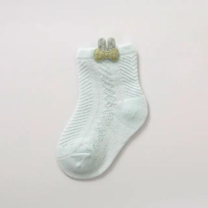 Thin Baby Socks Blue S 5-12M 8-10cm