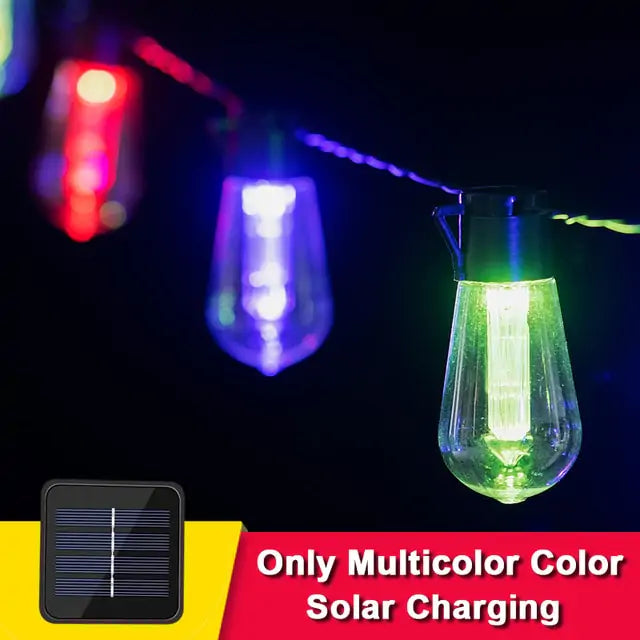 LED Solar Lights - - string lights