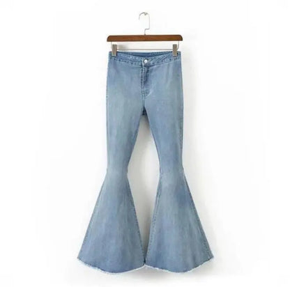 High-Waisted Slim Fit Stretch Jeans