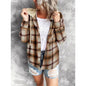 Hooded Casual Overshirt with Button Closure - Kia Day Design