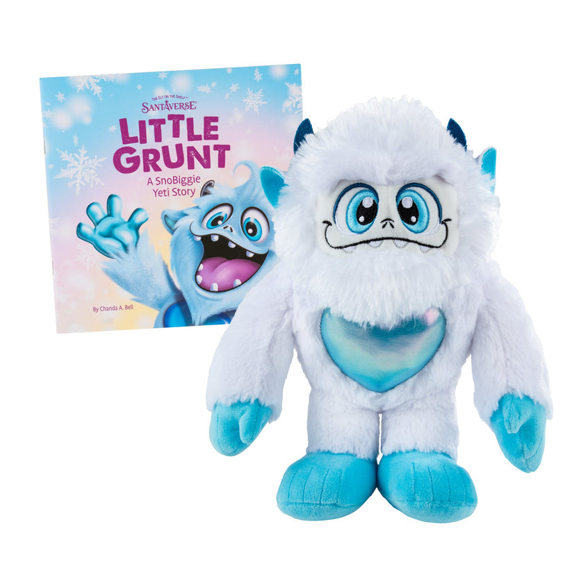 Little Grunt Plush Yeti and Book - - Christmas >> Christmas Plush