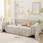 Soft Chenille Washable Cover - Coffee - Sofa blanket