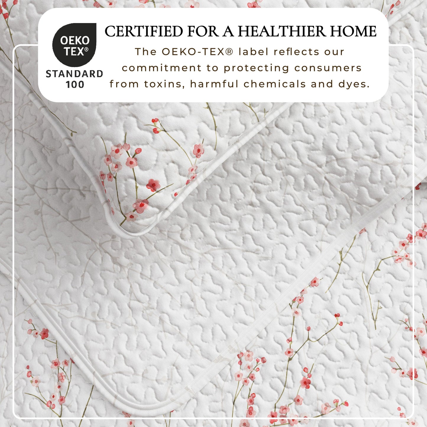 Floral Quilt - Sakura Collection - - Quilts